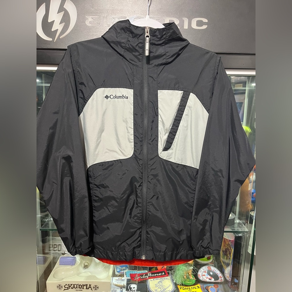 Columbia windbreaker jacket youth large New without